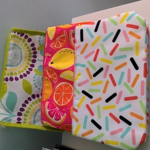 Three Clinque Makeup Bags NWOT
